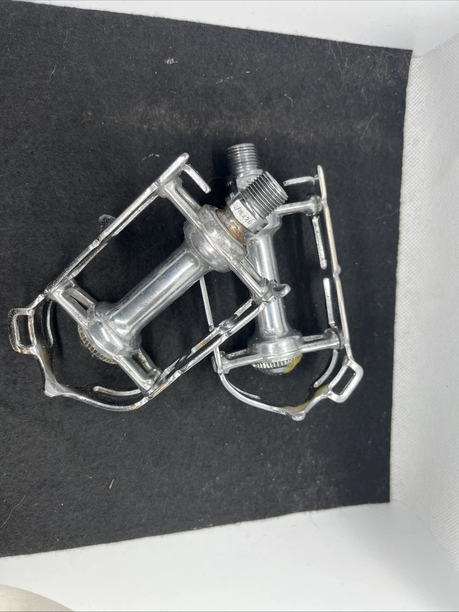 Courroies Campagnolo Pour Pédales - Bleu - NOS Vintage - Pièces Détachées