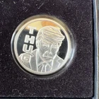 THUG Donald Trump MUG SHOT Proof by Silver Shield W/Coa + Box #773 of 1333