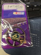Mark Martin 6 Steering Wheel Key Chain