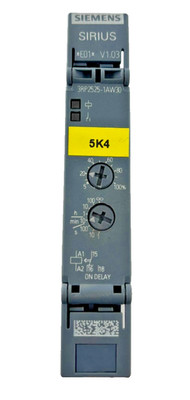 Siemens SIRIUS 3RP2525-1AW30 Time Relay Timer 24-240V AC/DC Industrial