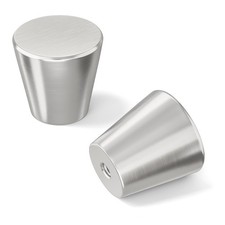 homdiy 10 Pack Brushed Nickel Cabinet Knobs Silver Dresser Knobs Small Drawer...