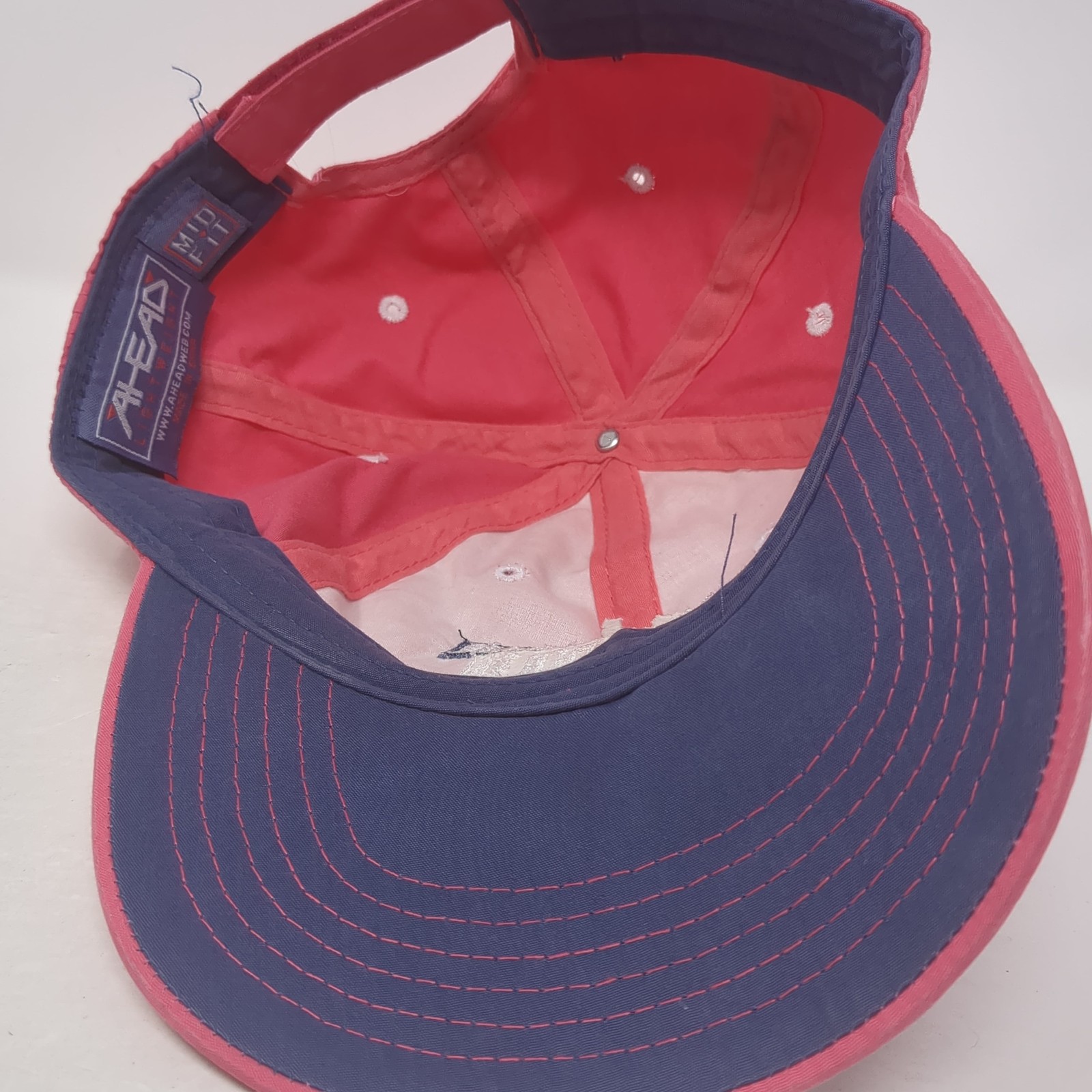 Chillin N Coolin Strapback Hat Solid Pink One Siz… - image 7