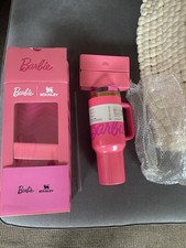 Barbie x Stanley Cup Quencher H2.0 Tumbler 40oz Free Shipping Limited Edition UK