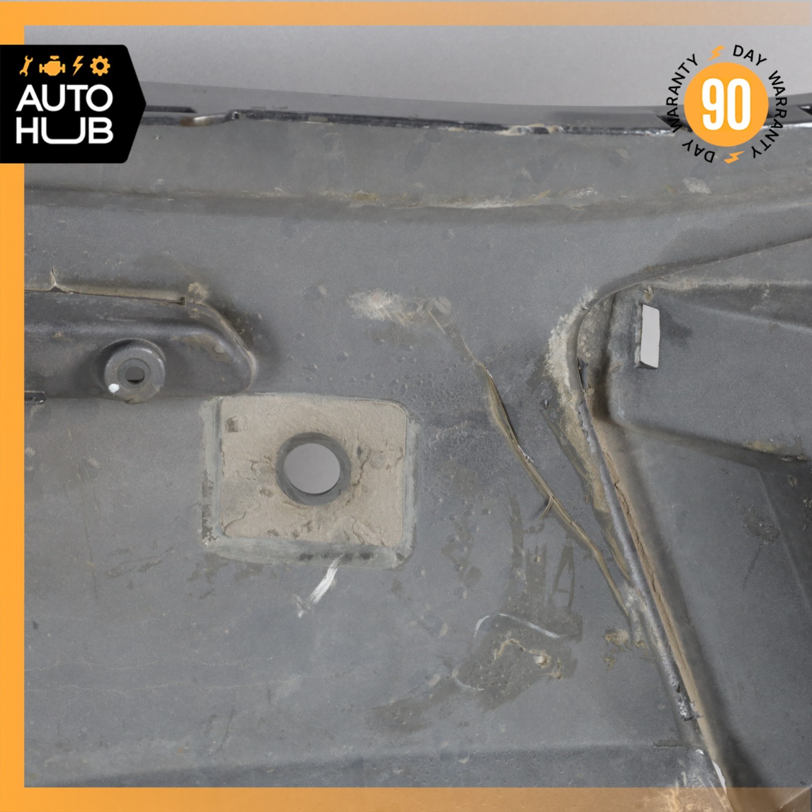 16-20 McLaren 570S 570GT Rear Bumper Cover Trim Panel Gray 13A3361CP OEM