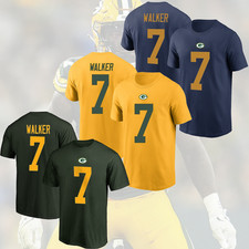 OGGETTO CALDO! Quay Walker #7 Green Bay Packers nome e numero S-5XL per ventilatore