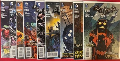 Batman Arkham Unhinged Complete Run 10-18 DC Comics 2013!