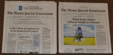 The Atlanta Journal-Constitution Final Print Ed. PLUS Final Sunday Print Edition
