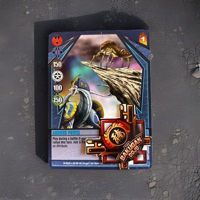 Bakugan: Gundalian Invaders| Ambush Power  Blue Ability Card | 11/16mcd