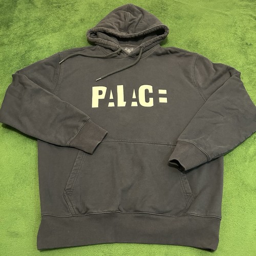 Palace Skateboarding Hoodie Navy Blue Mens Size Medium M