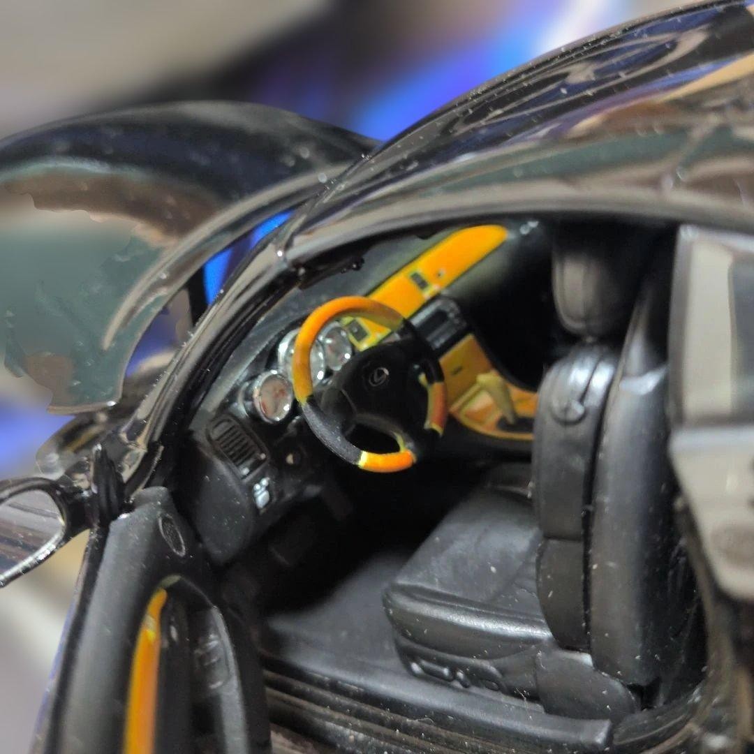 Maisto 1/18 Lexus SC430 Black Model Car with Box Damage | eBay
