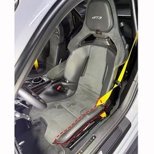 Side Bolster Protector Set For Porsche 911992.2 Bucket Seatssliver Stitching