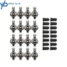 Roller Rocker Arms Set For Chevy Bbc 454 1.7 Ratio 716 Stainless Steel Silver Roller Rocker Arms Set For Chevy Bbc 454 1.7 Ratio 716 Stainless Steel Silver