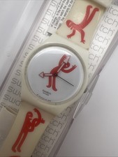 Swatch SHOW YOUR MOVES GW146 2009 Watch w/Cas...