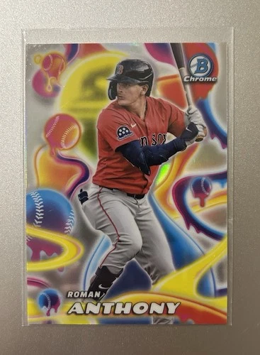 2025 Bowman Chrome - Melt Mashers Roman Anthony #MM-13 (RC)