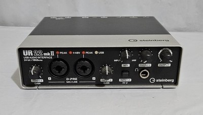 Steinberg UR22 MKII UR22MKII Compact 2-IN/2-OUT 2-Channel USB Audio Interface