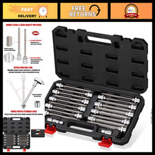20-piece Long Ball End Hex Bit Socket Set 38 Drive Sae Metric 3mm-10mm 20-piece Long Ball End Hex Bit Socket Set 38 Drive Sae Metric 3mm-10mm