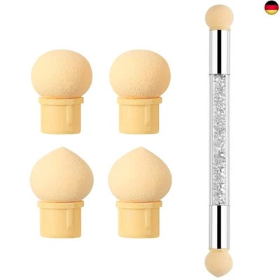 BESUCHE DEN HANYOUSHENG-STORE Hanyousheng Babyboomer Pinsel, Doppelter Kopf Ombre Pinsel Babyboomer, Nail Art