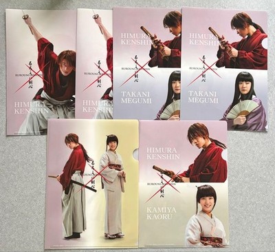 Rurouni Kenshin Clear FiLu Wohriginal/Live-Action 6-Piece Set
