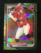 2024 Bowman Chrome Blake Dunn /99 Green Reptilian #BCP-187