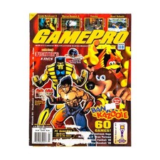 GamePro Publish GamePro 1998 July "Banjo-Kazooie, Fighter's Edge, Tekke Mag VG