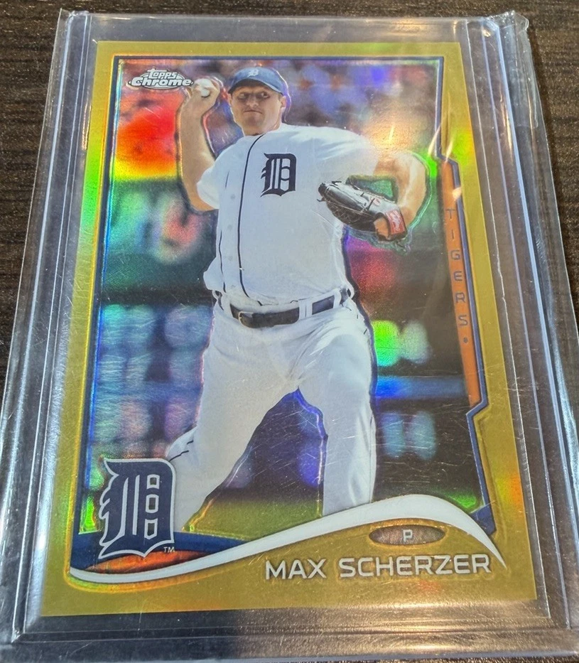 Max Scherzer Detroit Tigers Baseball Serial Numbered Sports