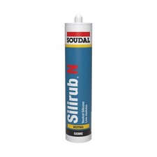 SOUDAL SILIRUB N NEUTRAL CURE LOW MODULUS SILICONE SEALANT 260ML COLOURS