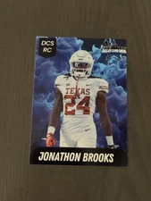 2024 Dallas Card Show DCS Promo #10 JONATHON BROOKS Football Card ROOKIE RC