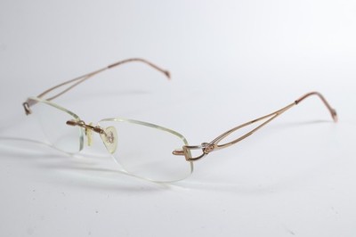 Stepper Brille SI-90141 Damen Gold F010 Randlos Titan Brille Brillengestell