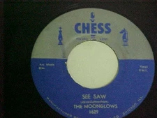THE MOONGLOWS  45  "SEE SAW" / "WHEN I'M WITH YOU" CHESS 1629 MINT MINUS