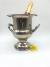 Vintage Champagner- Wein- Eiskübel versilbert ca. 1970 Frankreich