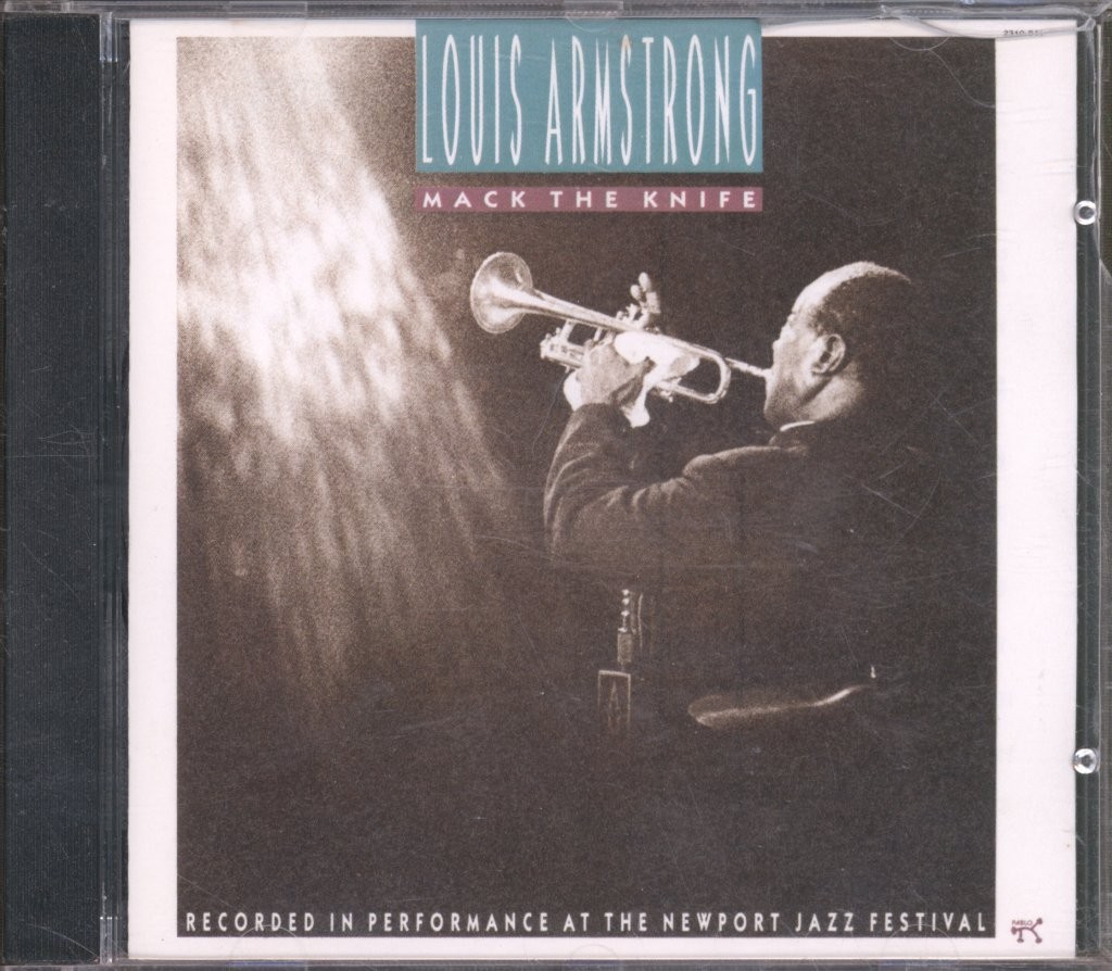 Louis Armstrong Mack the Knife CD Europe Pablo 1990 CD2310941