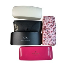 Lot of 5 Designer Eyeglass Cases Ray-Ban Arma...