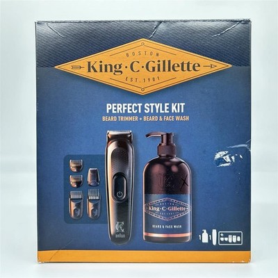 King C. Gillette Style Master Herren-Bartschneider und Herren-Gesichtsreiniger,