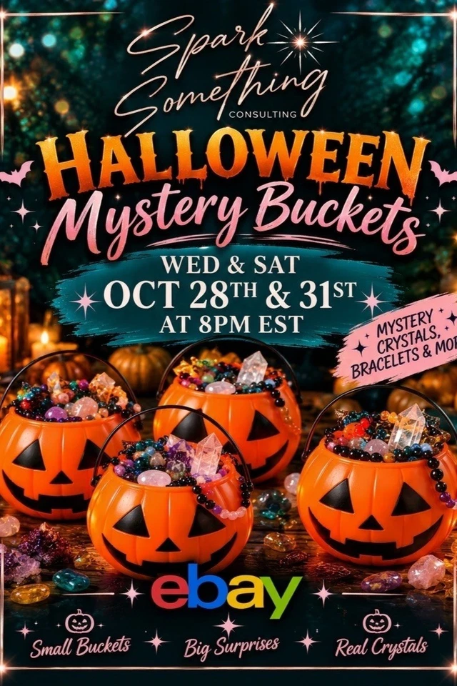 Halloween Mystery Crystal Buckets | Towers, Bracelets & Surprises!