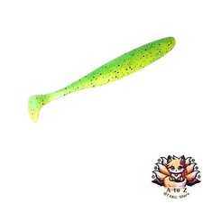 NEW Keitech Easy Shiner 4.5 inch #424 Lime Chart
