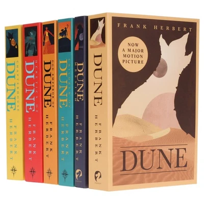 FRANK HERBERT Complete Series 6 Volumes DUNE English Edition
