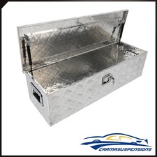 39x13x10 Silver Aluminum Pickup Truck Truck Bed Tool Box Trailer Storagelock