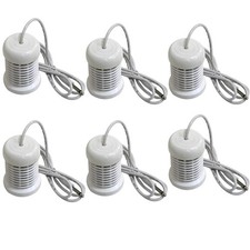 6Pack Replacement Array for Ionic Detox Foot Bath Device Foot Detox Arrays-White