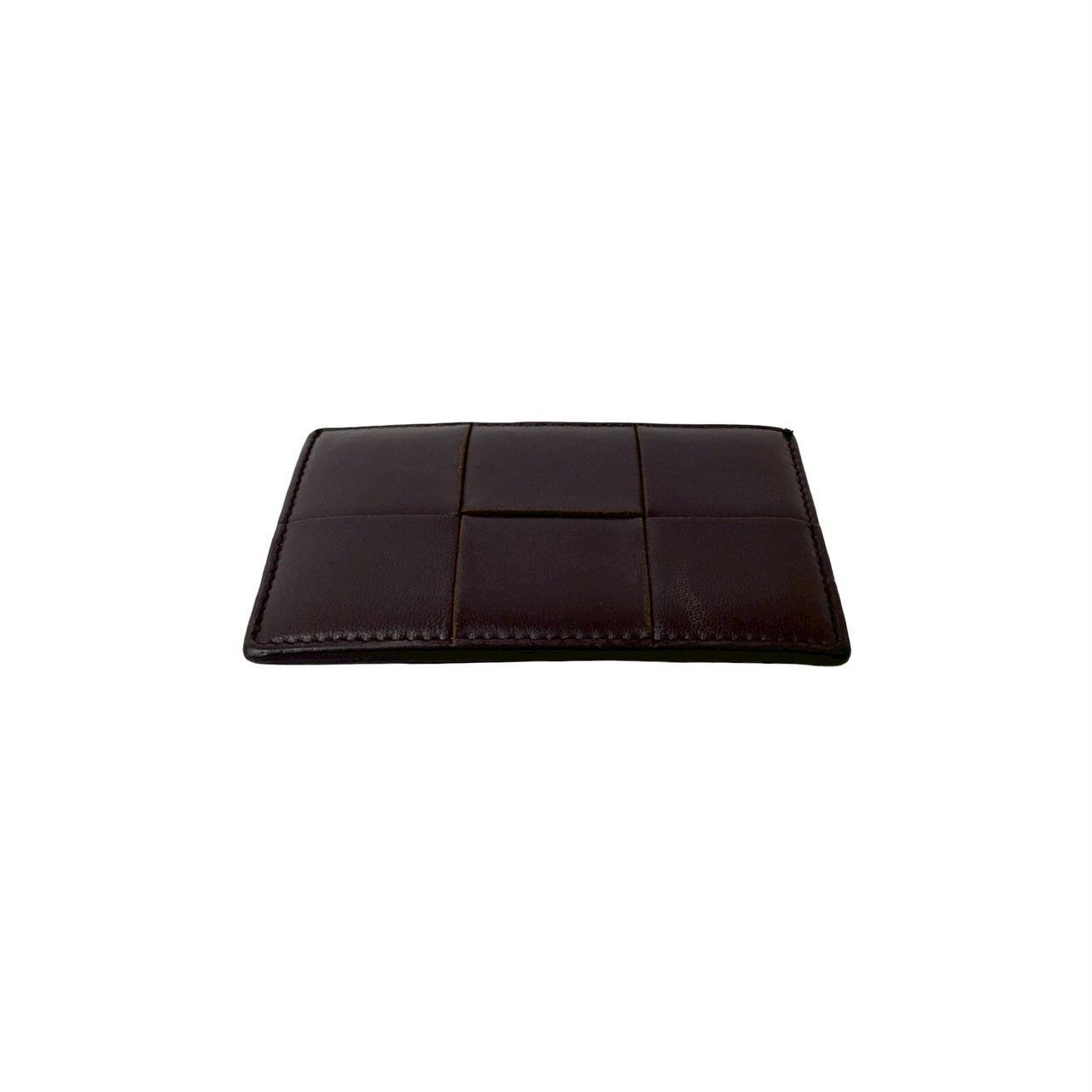 Bottega Veneta Intrecciato Leather Card Case Purple thumbnail 6
