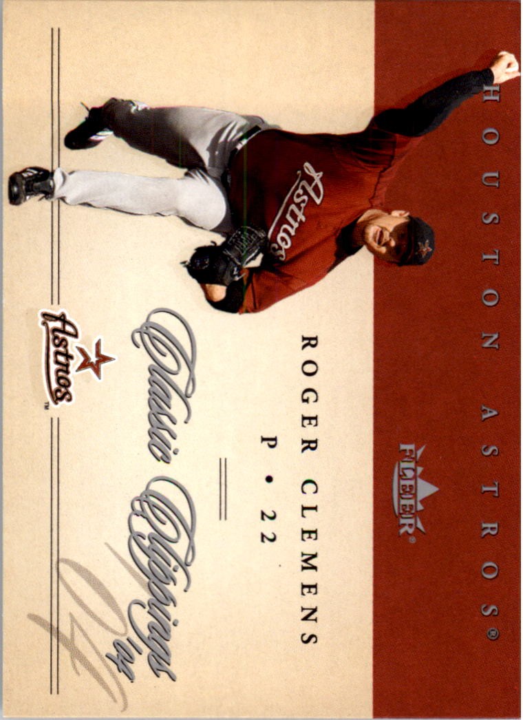 2004 Classic Clippings #75 Roger Clemens - BB