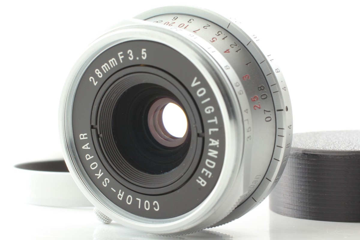 Near MINT] Voigtlander Color Skopar 28mm F3.5 for Leica L39 ltm