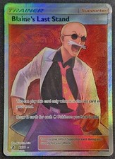 Blaine's Last Stand (Full Art) 69/70 Dragon Majesty Holo - MP on eBay