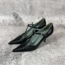 Jil Sander Women Shoes Leather Heels Size 39