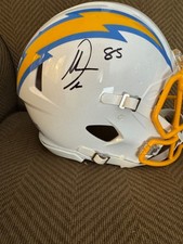 ANTONIO GATES Signed Chargers AUTHENTIC Speed Helmet