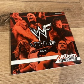 WWF Attitude (Sega Dreamcast Game) Complete With Manual 
