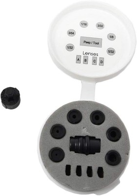Insight Peep Kits: 4 Clarifying Lens Set/6 Aperture Set/Standard White 