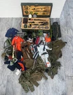 VINTAGE HASBRO 1964 GIJOE Foot Locker and accessories LOT!!