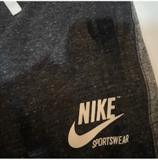 Nike Gym Vintage Pants Jogger AT7805, BLACK and Gray NEW NWT WOMEN  S