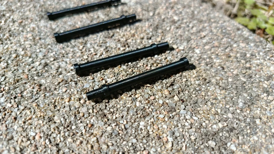 Lot de 4 Pole / Poteau pour Diesel Playmobil 4050 et autres - Photo 4/4