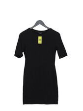 Topshop Bodycon Midi Dress UK12 in Black